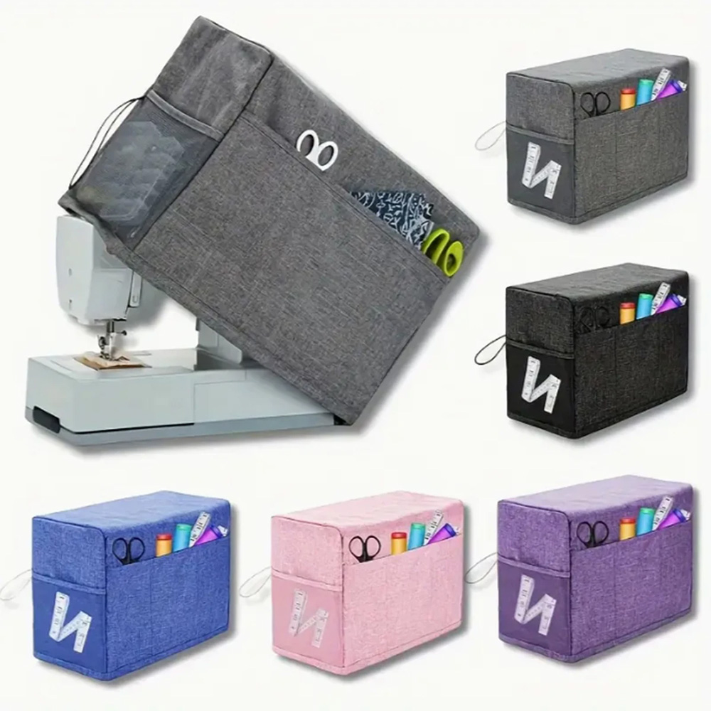 Sewing Machine Fabric - غطاء ماكينة الخياطة العالمي مع جيب