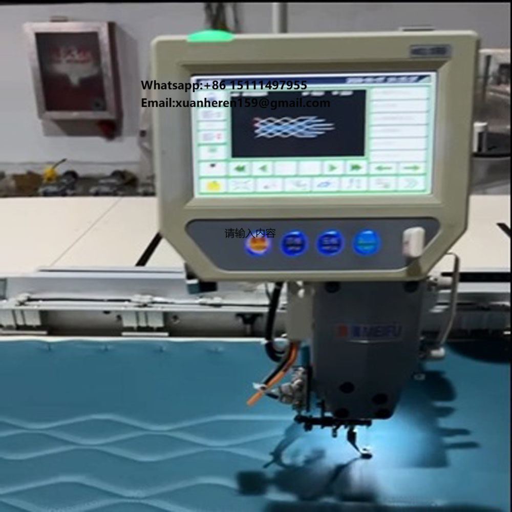 Sewing Machine Fabric - ماكينة خياطة محوسبة للخياطة بالقوالب للمواد