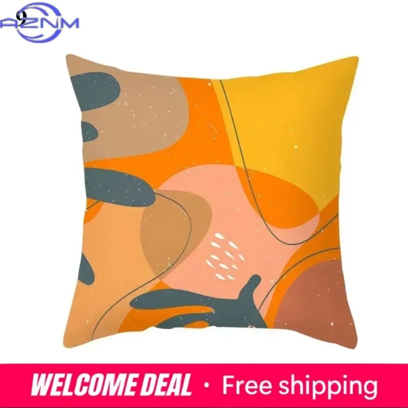 غطاء وسادة بوهو برتقالي بتصميم - مراجعة Century Textile & Sewing Supply Reviews وسعره