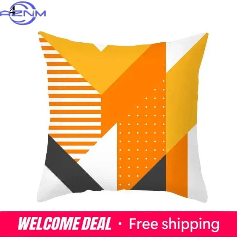 غطاء وسادة بوهو برتقالي بتصميم - مراجعة Century Textile & Sewing Supply Reviews وسعره