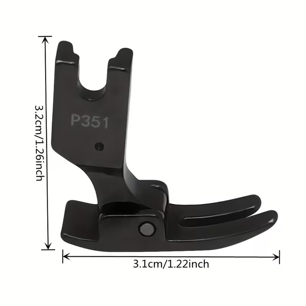 P351 قدم ضاغطة فولاذية بالكامل - مراجعة Sewing Machine Fabric وسعره