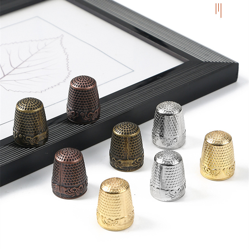 الرجعية الاصبع حامي العتيقة كش - مراجعة Sewing Thimble Metal وسعره