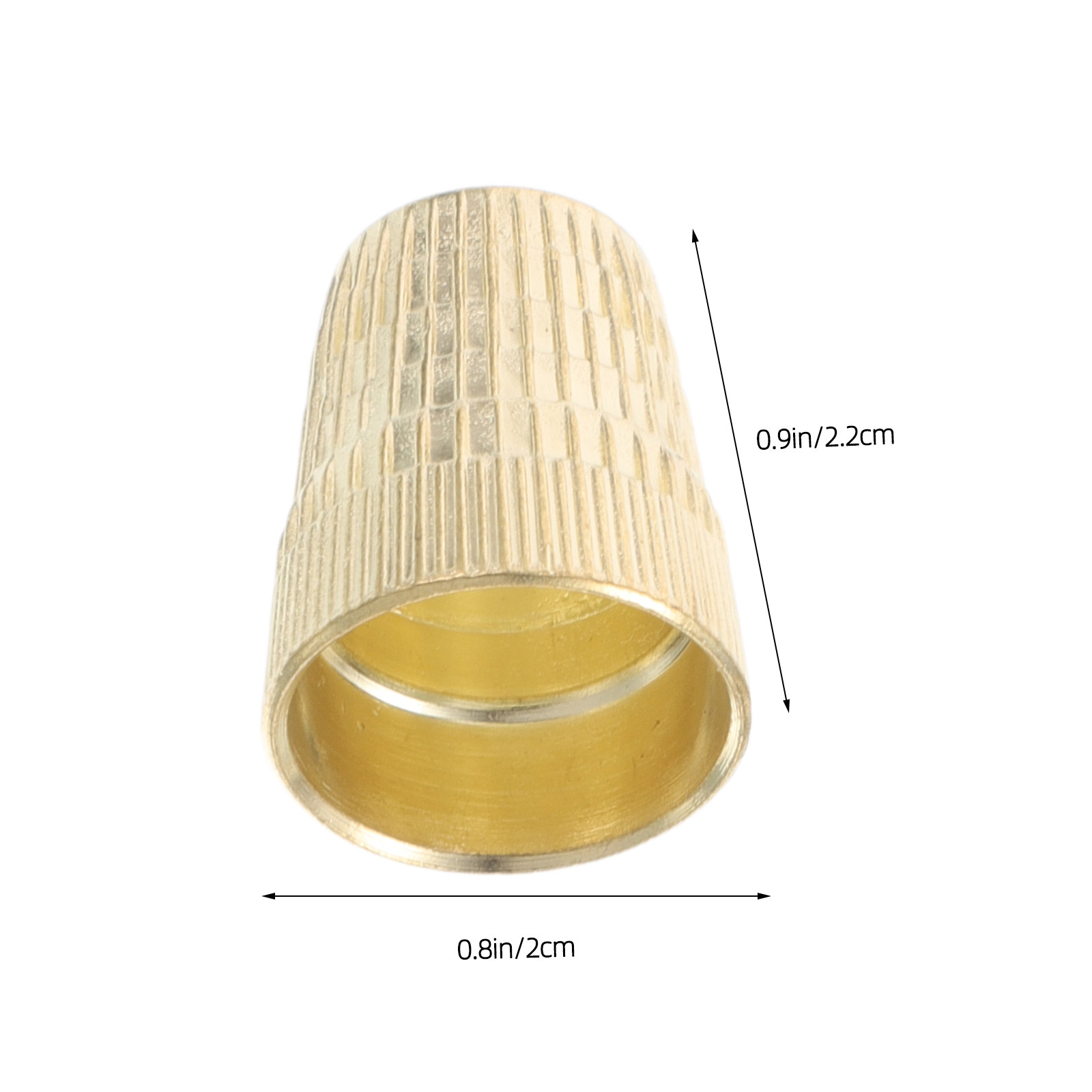 6 قطع من واقيات الأصابع المعدن - مراجعة Sewing Thimble Metal وسعره