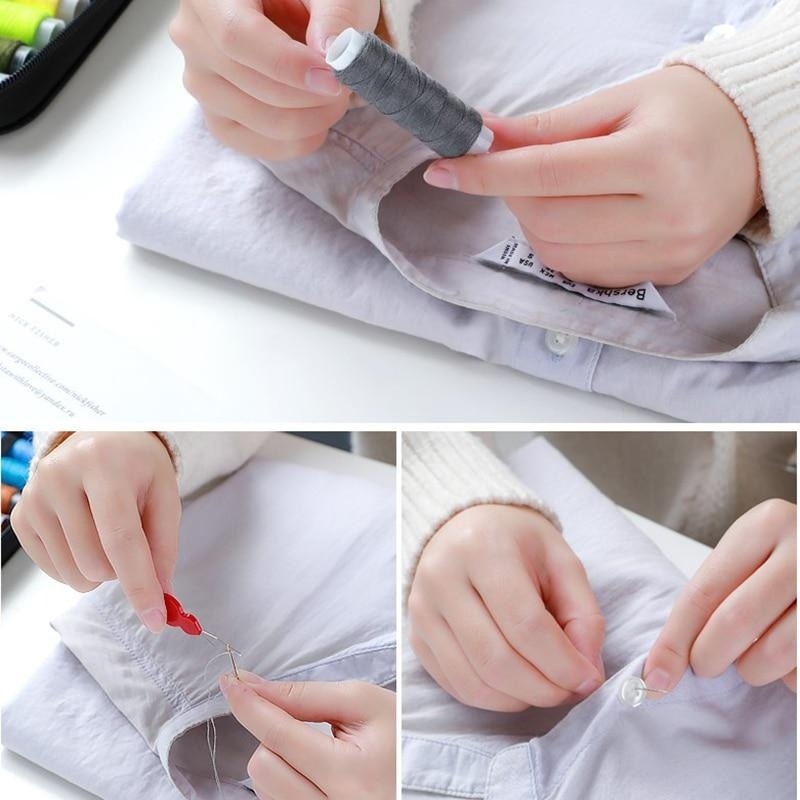 مجموعة خياطة محمولة للسفر والم - مراجعة Sewing Tas وسعره