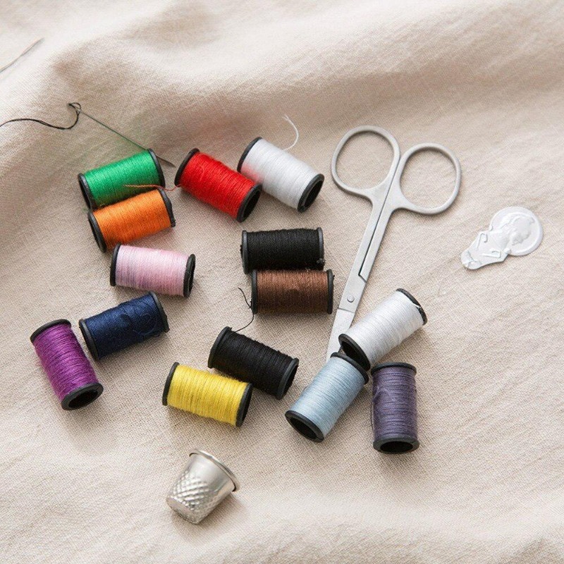 مجموعة خياطة محمولة للسفر والم - مراجعة Sewing Tas وسعره