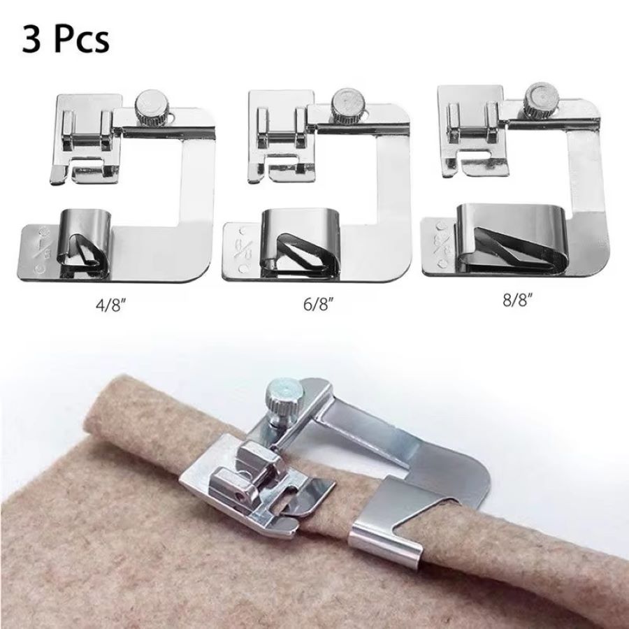 1-3 قطع أقدام ماكينة الخياطة ا - مراجعة Sewing Hemming وسعره