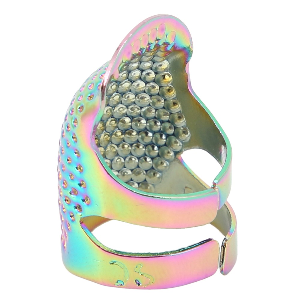4 قطع من واقيات الأصابع النحاس - مراجعة Sewing Thimble Metal وسعره