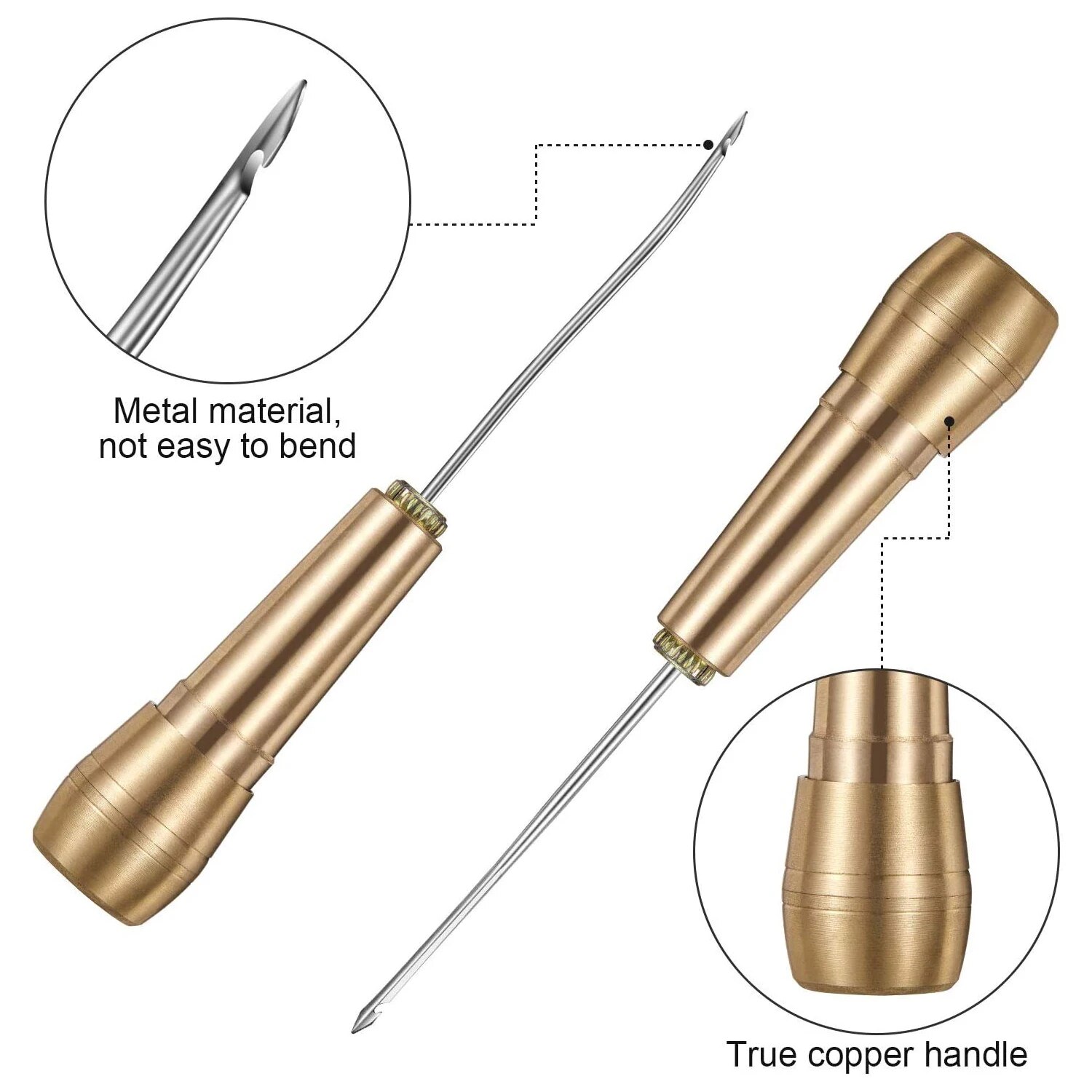 مجموعة الخياطة الجلدية DIY الج - مراجعة Textile Sewing Kit وسعره