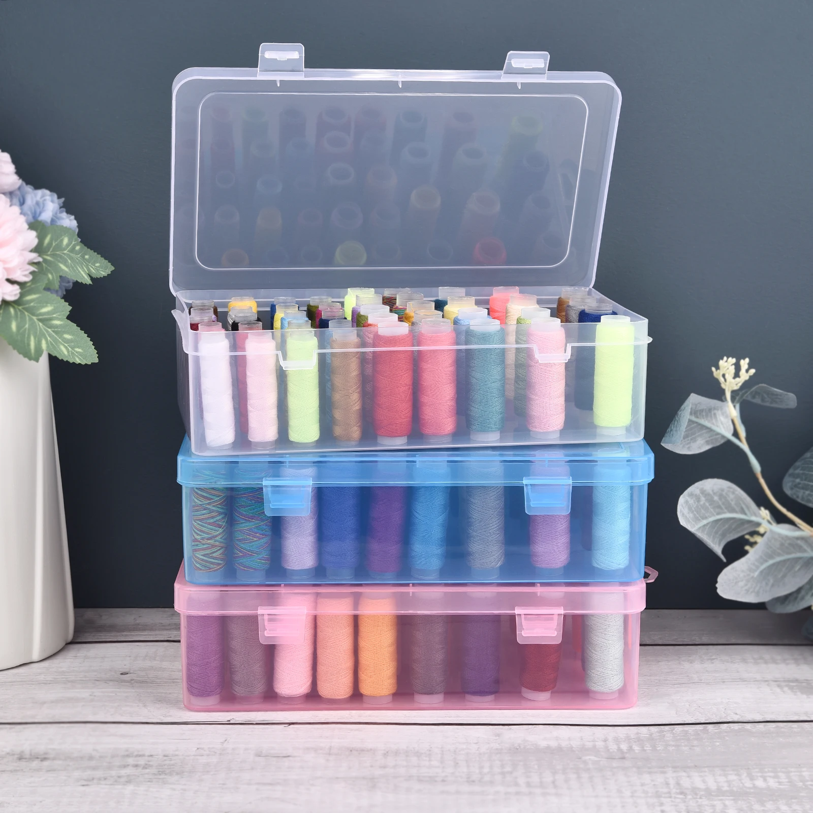 جديد 24 شبكة بكرة المنظم/42 مح - مراجعة Sewing Tas وسعره