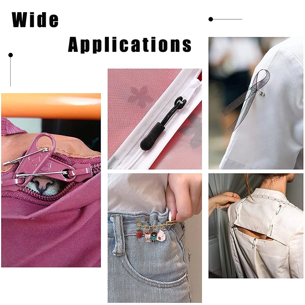 10/50/100 قطعة من دبابيس الأما - مراجعة Sewing Label وسعره