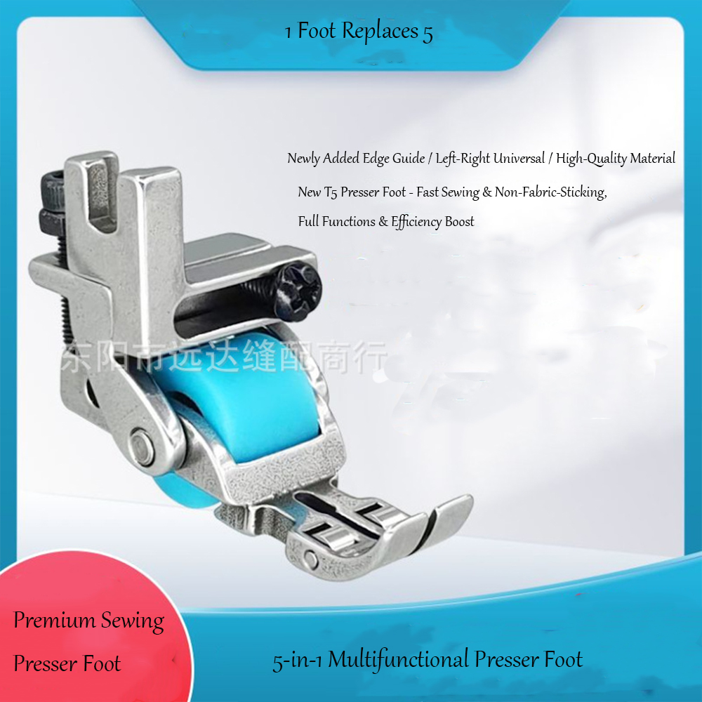 T5 3-Roller يمين حافة دليل قطع - مراجعة Sewing Machine Fabric وسعره