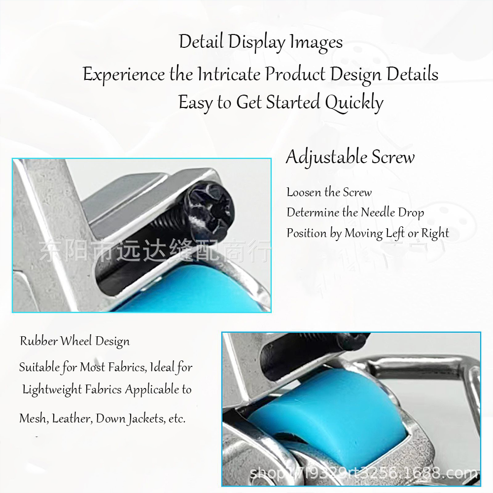 T5 3-Roller يمين حافة دليل قطع - مراجعة Sewing Machine Fabric وسعره