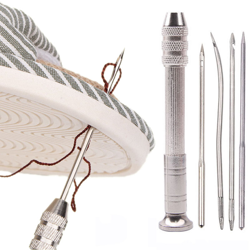 الجلود الخياطة Awl مجموعة استب - مراجعة Textile Sewing Kit وسعره