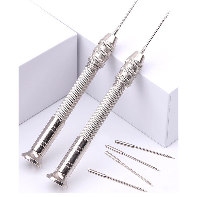 الجلود الخياطة Awl مجموعة استب - مراجعة Textile Sewing Kit وسعره