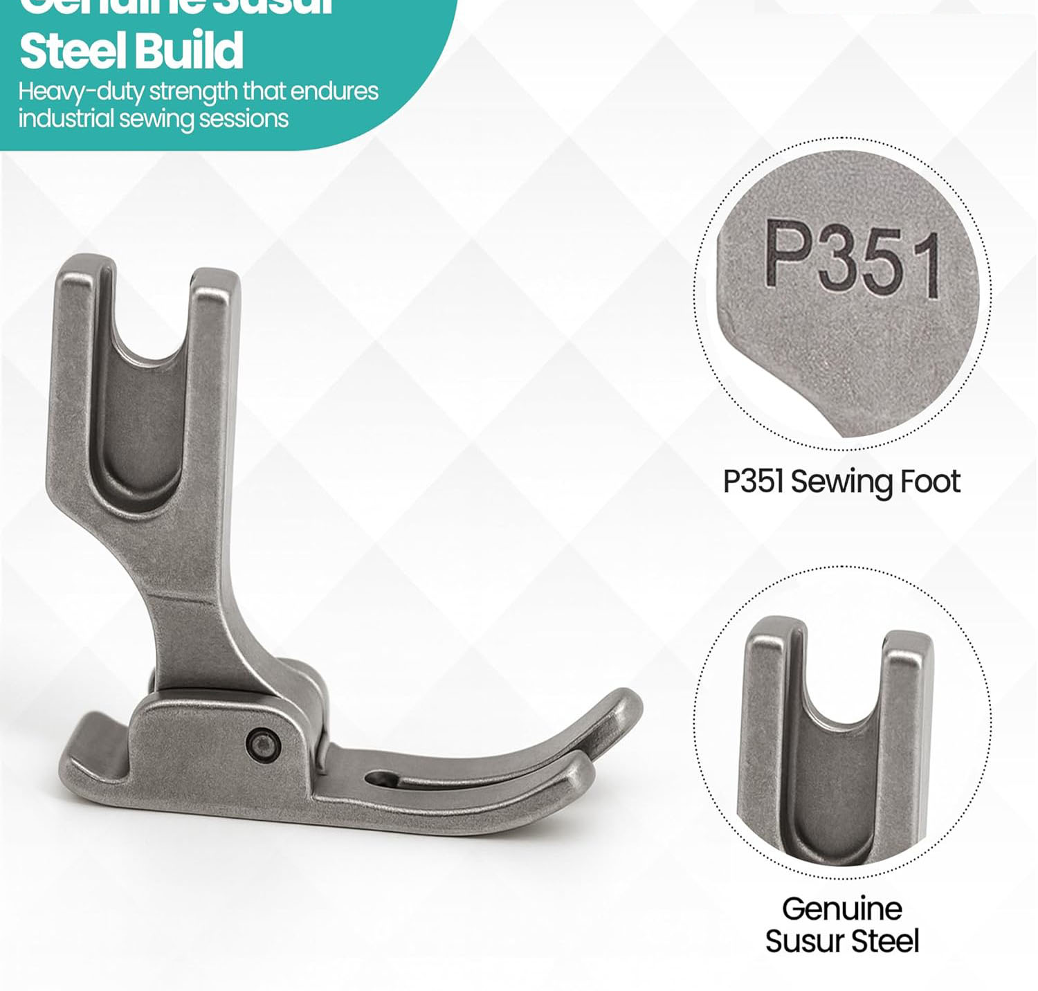 قدم ضاغطة قياسية P351 لماكينات - مراجعة Sewing Machine Fabric وسعره